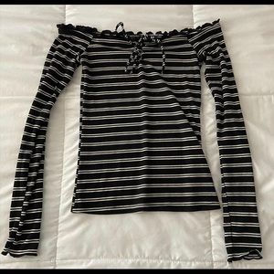 aero striped top